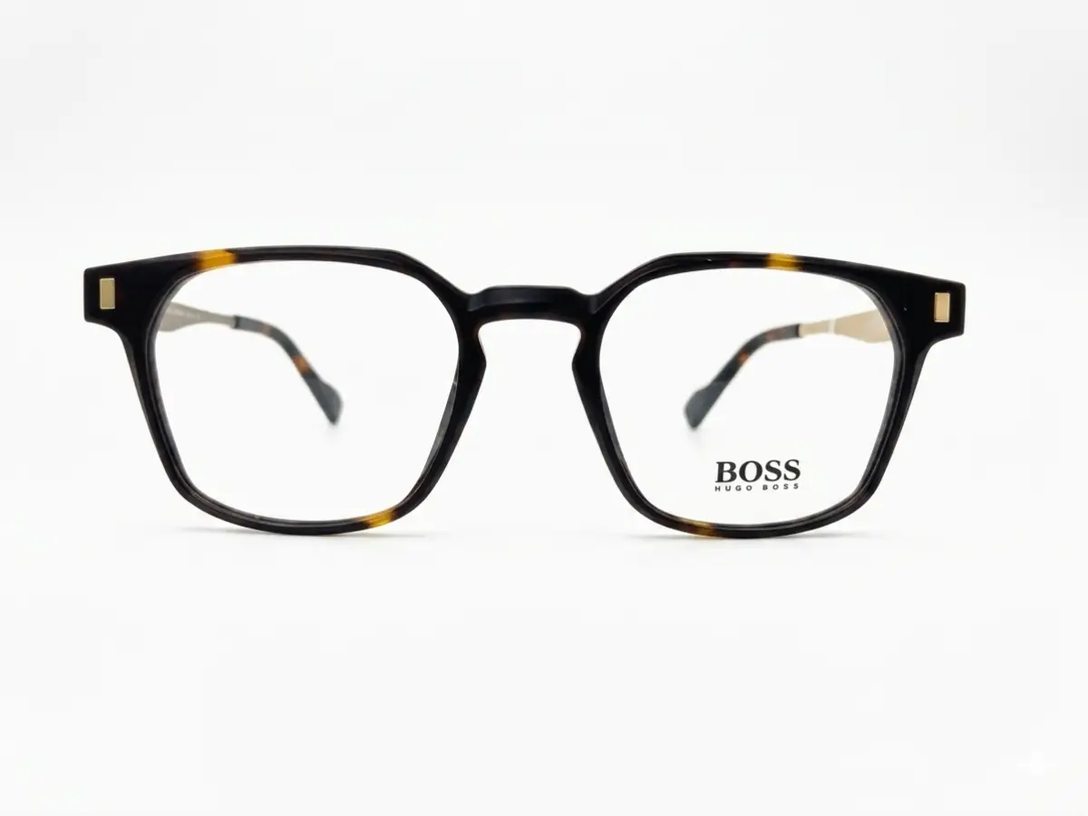 HUGO BOSS Premium Rectangular Optical Frame for Men